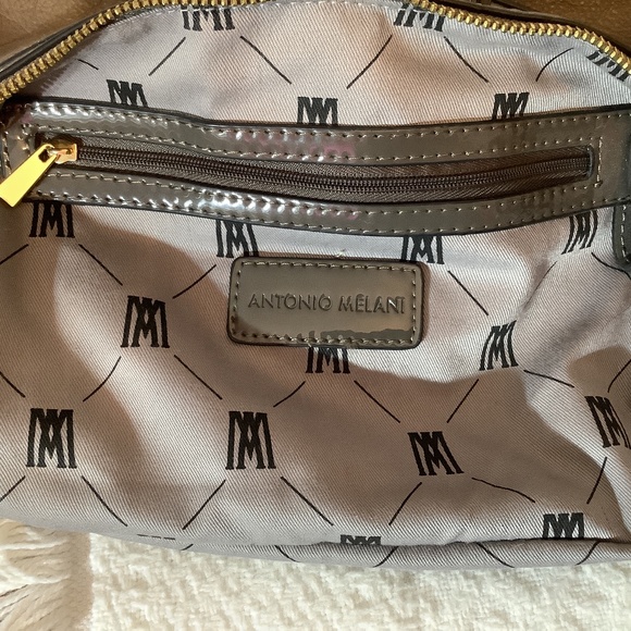 Antonio Melani hand shoulder dark gray purse - Picture 8 of 16